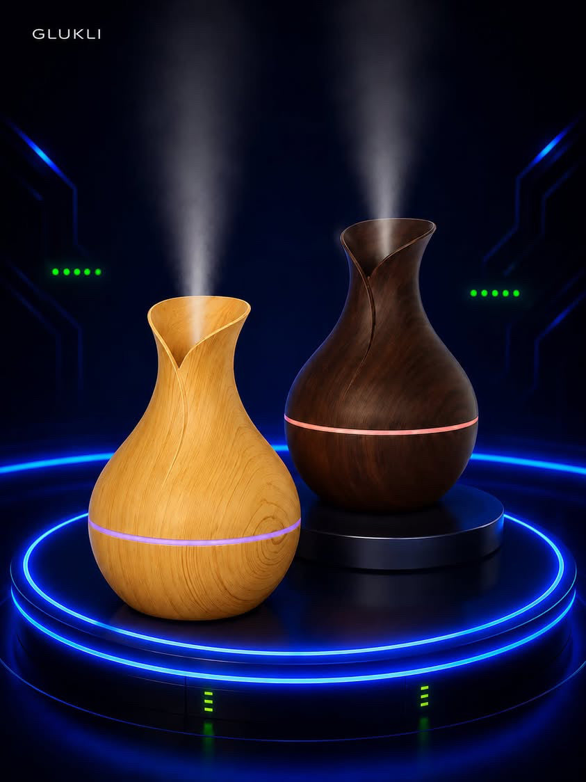Mini Humidificador USB 200ml con Luz de Colores