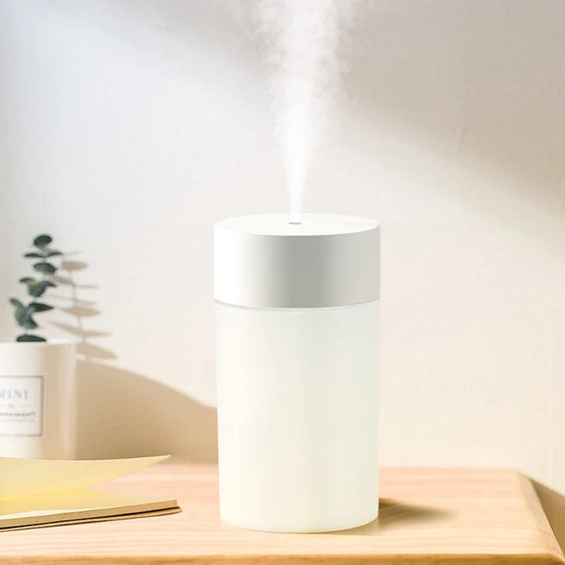 Mini Humidificador Ultrasónico 260ml con Luz LED