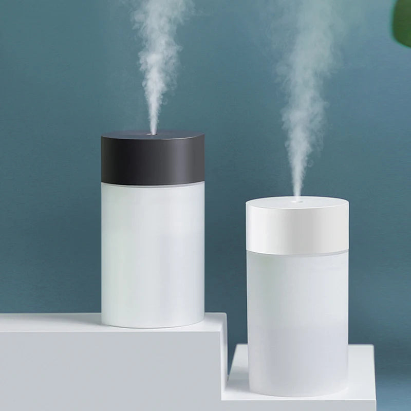 Mini Humidificador Ultrasónico 260ml con Luz LED