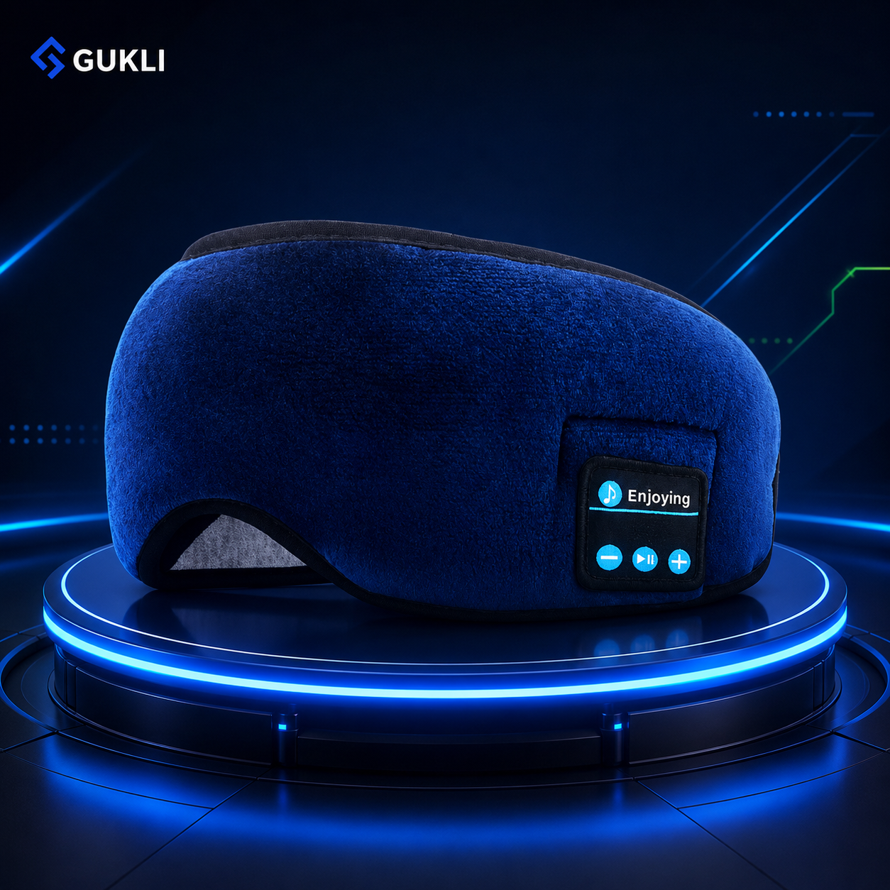 Antifaz 3D Bluetooth para Dormir