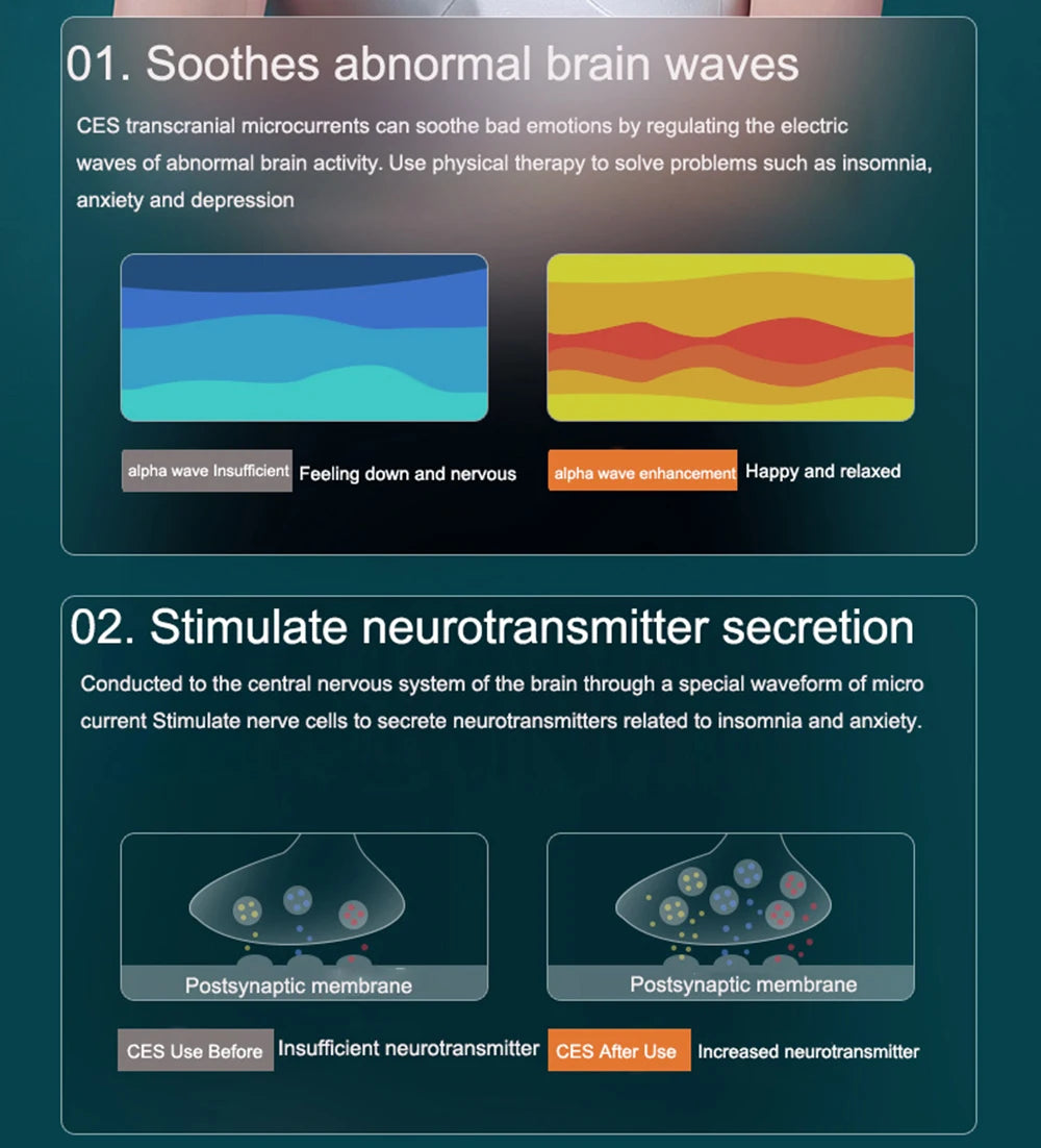 Dispositivo para Dormir con Electroestimulación