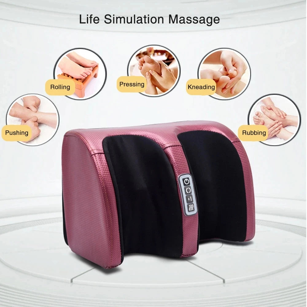 Masajeador de Pies Eléctrico Shiatsu con Calor, Alivio para Pantorrillas