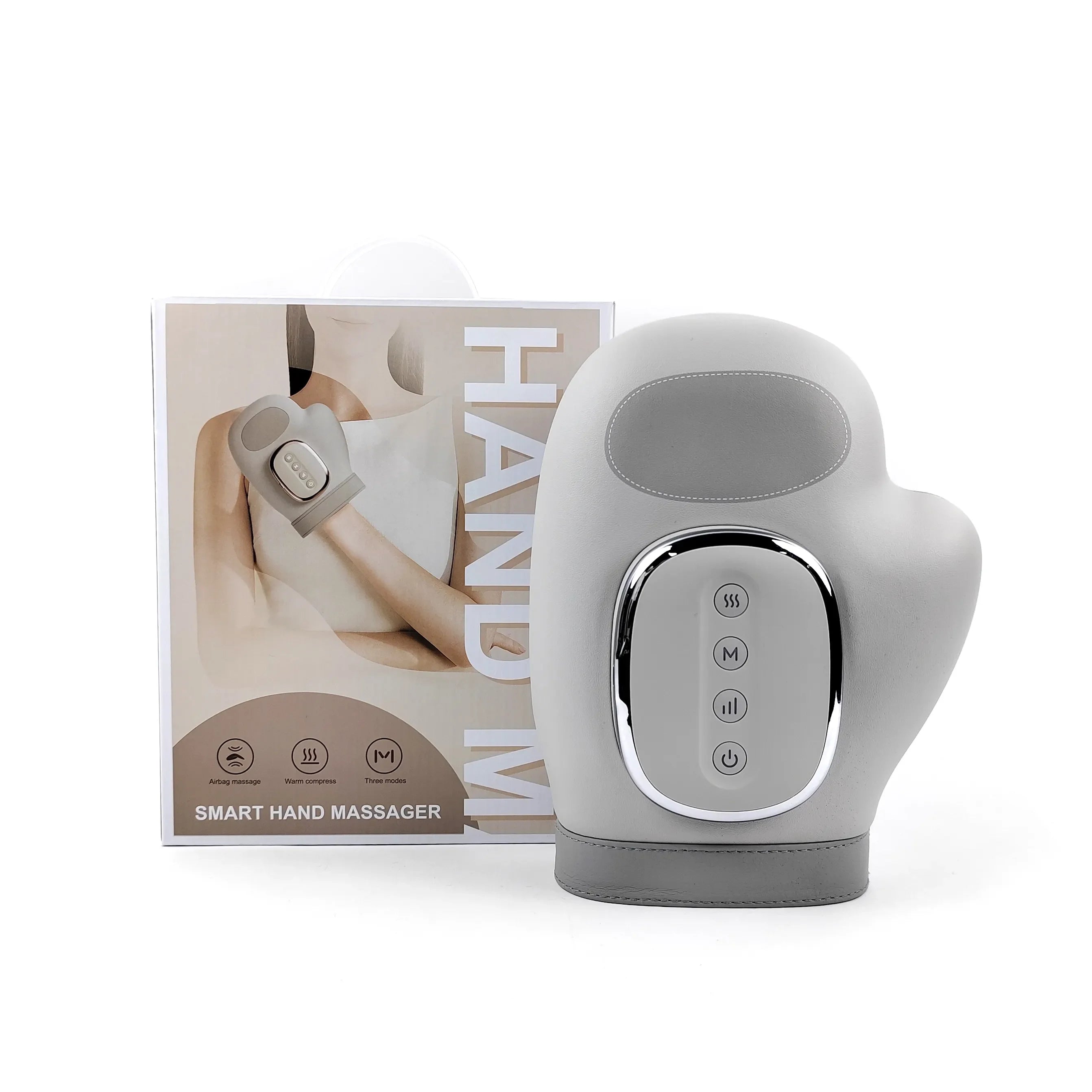 Masajeador de Manos con Compresión de Aire, Muñeca, Dedos y Palma