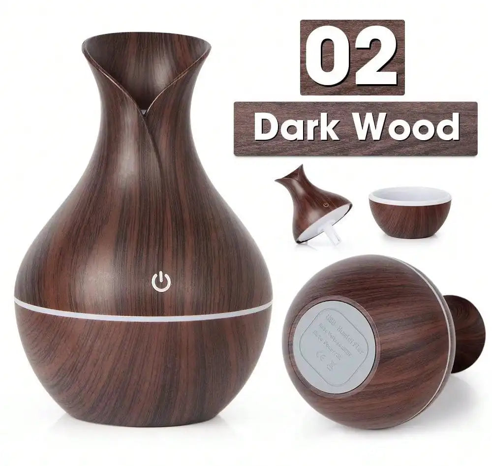 Mini Humidificador USB 200ml con Luz de Colores
