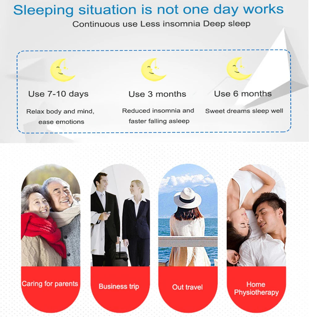 Dispositivo para Dormir con Electroestimulación