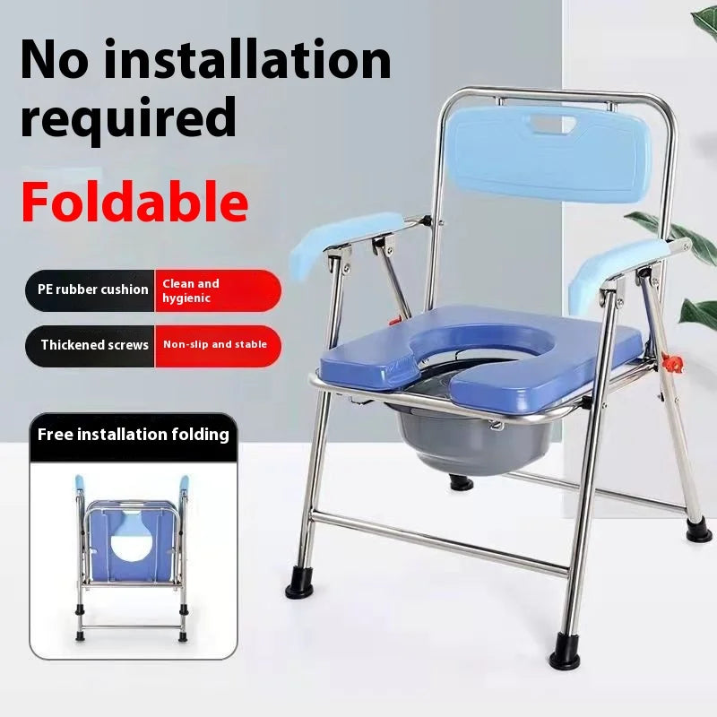 Raised Toilet Seat with Arms  Height Adjustable Reinforced and Anti-Skid Design Commode Chair and Safety Frame for Most Toilets