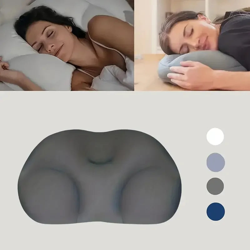 Almohada Cervical de Espuma Transpirable 3D, Soporte Completo para Sueño Profundo