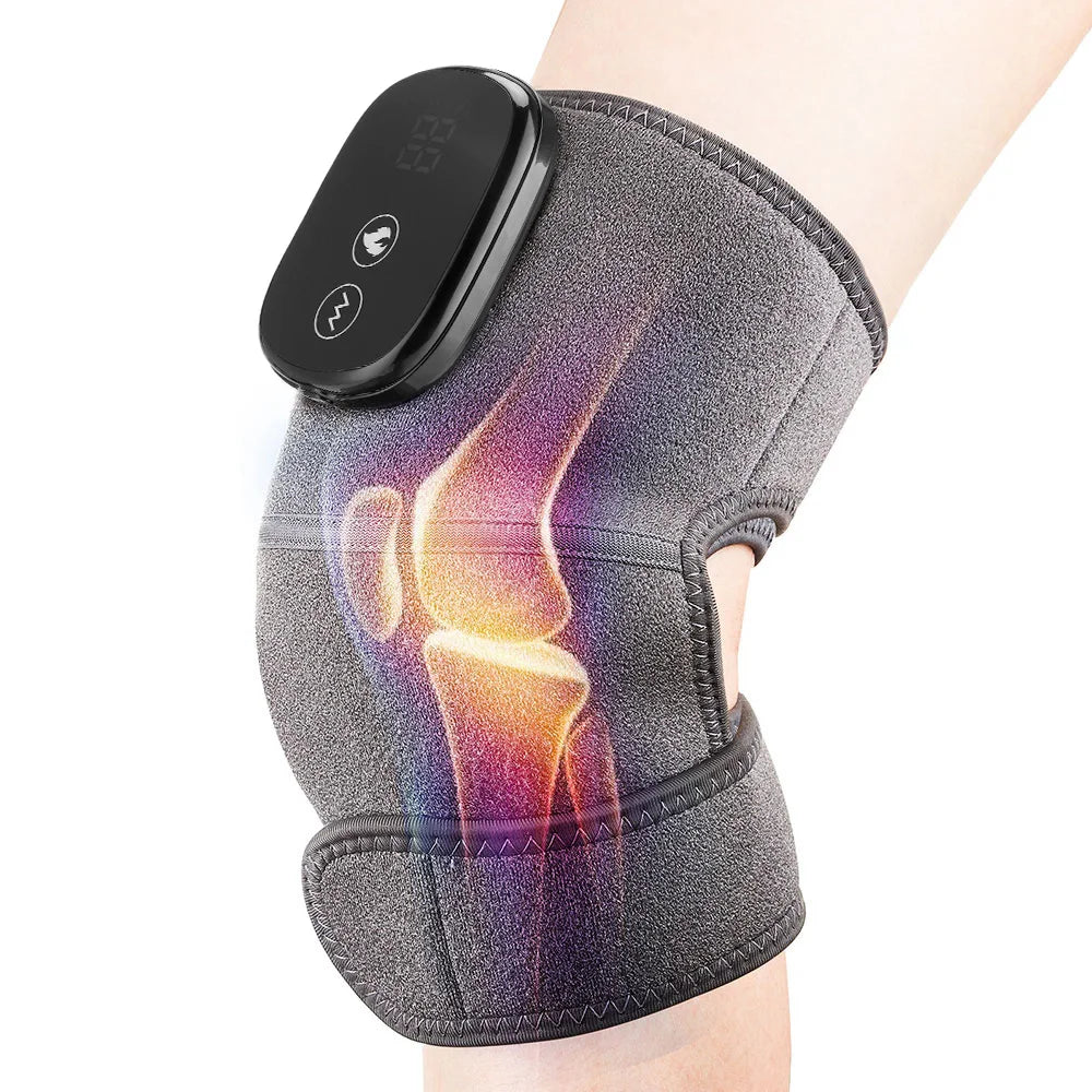 Masajeador de Rodilla con Calor e Infrarrojo Lejano, Soporte Articular