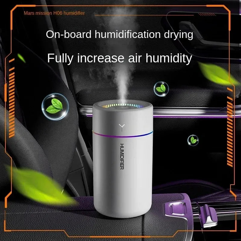 Humidificador Aromático 280ml con Luz de Ambiente