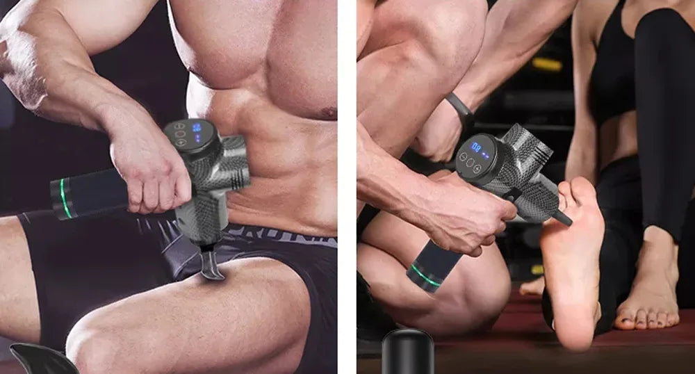 Pistola de Masaje de Tejido Profundo, Cuello, Espalda y Cuerpo