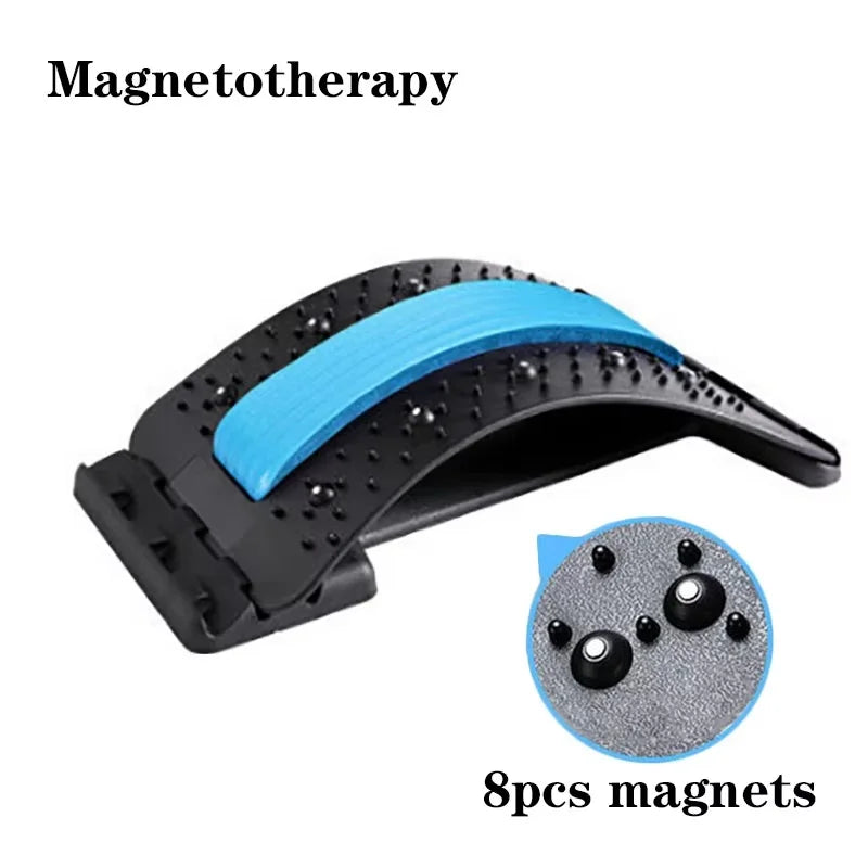 Estirador de Espalda para Masaje y Relajación Muscular, Soporte Lumbar