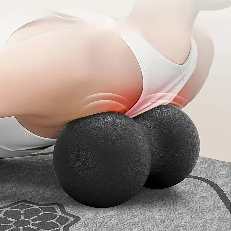 Bola de Masaje Doble para Tejido Profundo y Puntos Gatillo