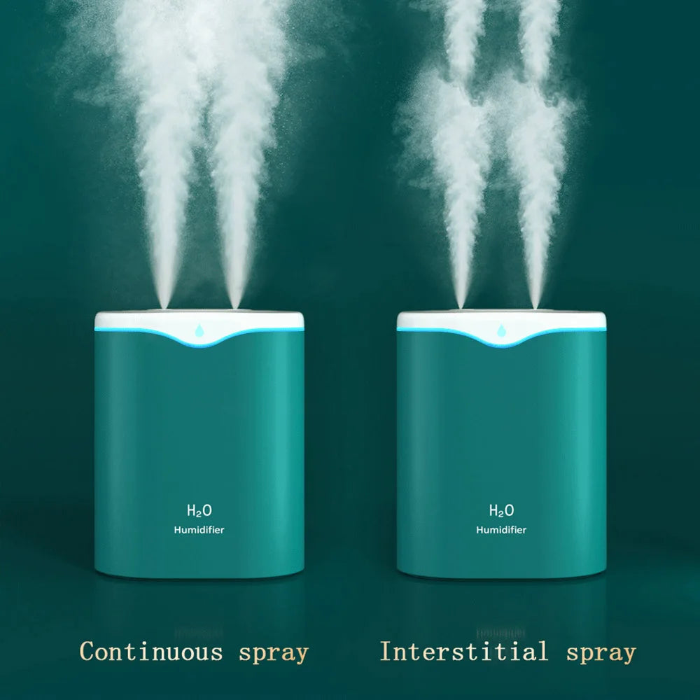 Humidificador de Doble Boquilla 2L de Gran Capacidad