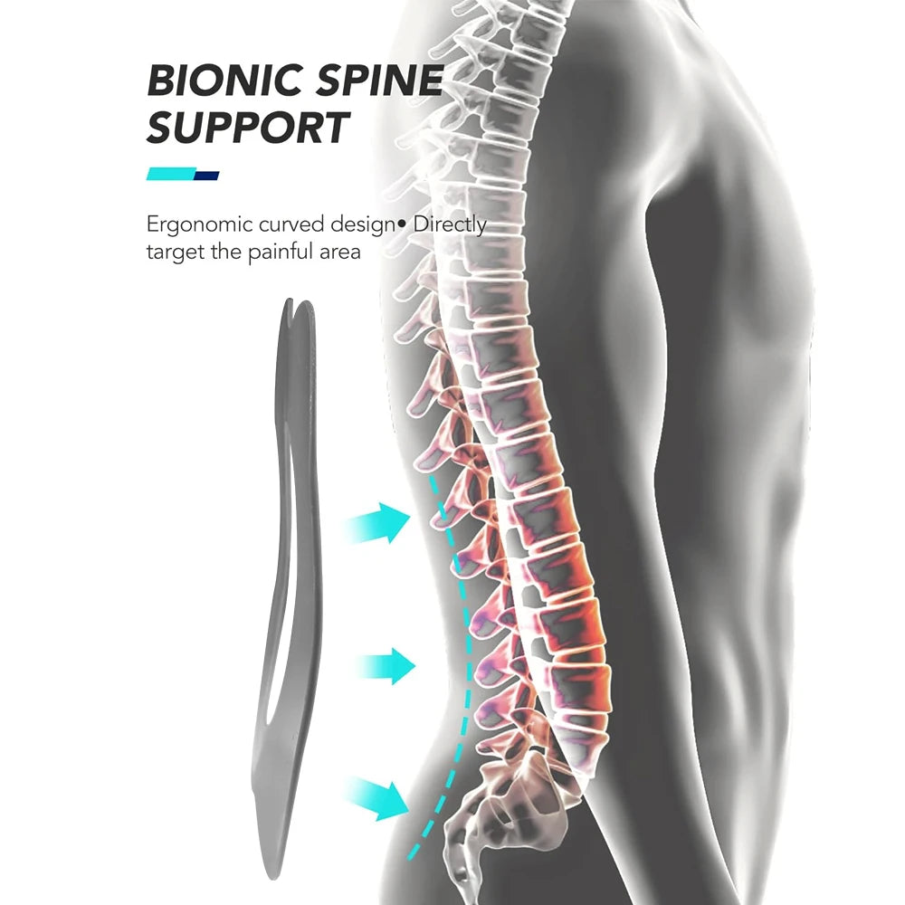 Faja Lumbar de Soporte para Dolor de Espalda Baja, Mejora la Postura