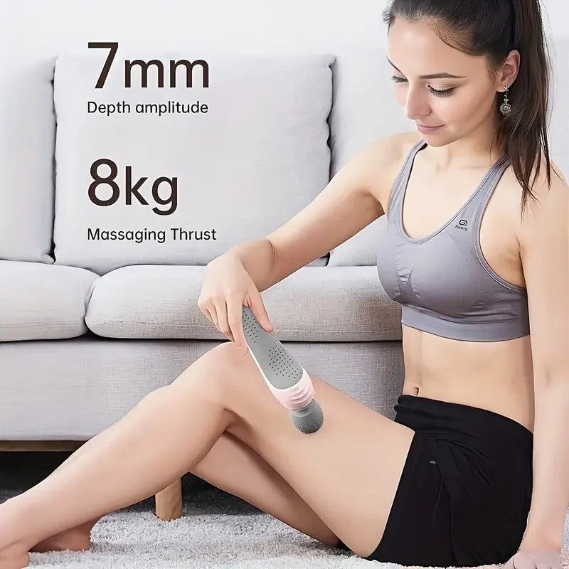 Masajeador Corporal Portátil USB, Alivio para Cuello, Espalda, Piernas y Cintura