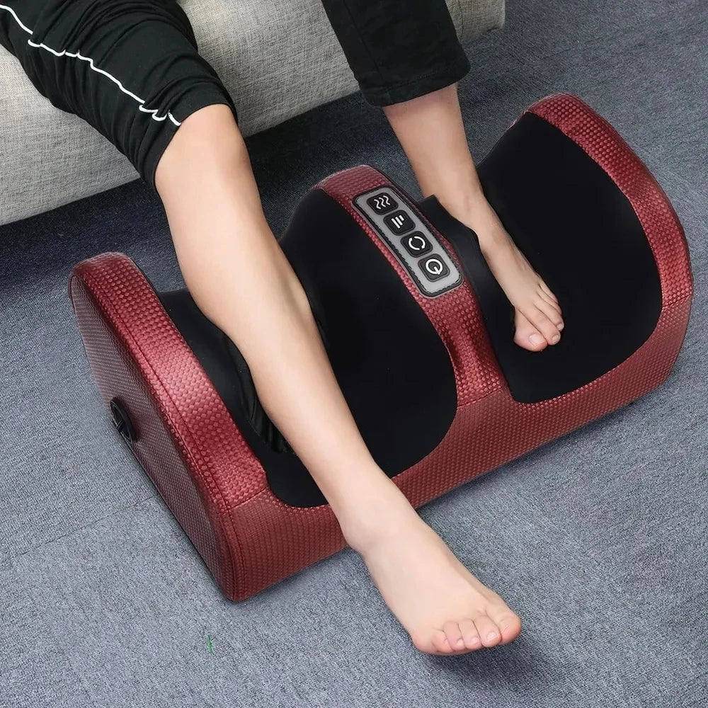 Masajeador de Pies Eléctrico Shiatsu con Calor, Alivio para Pantorrillas