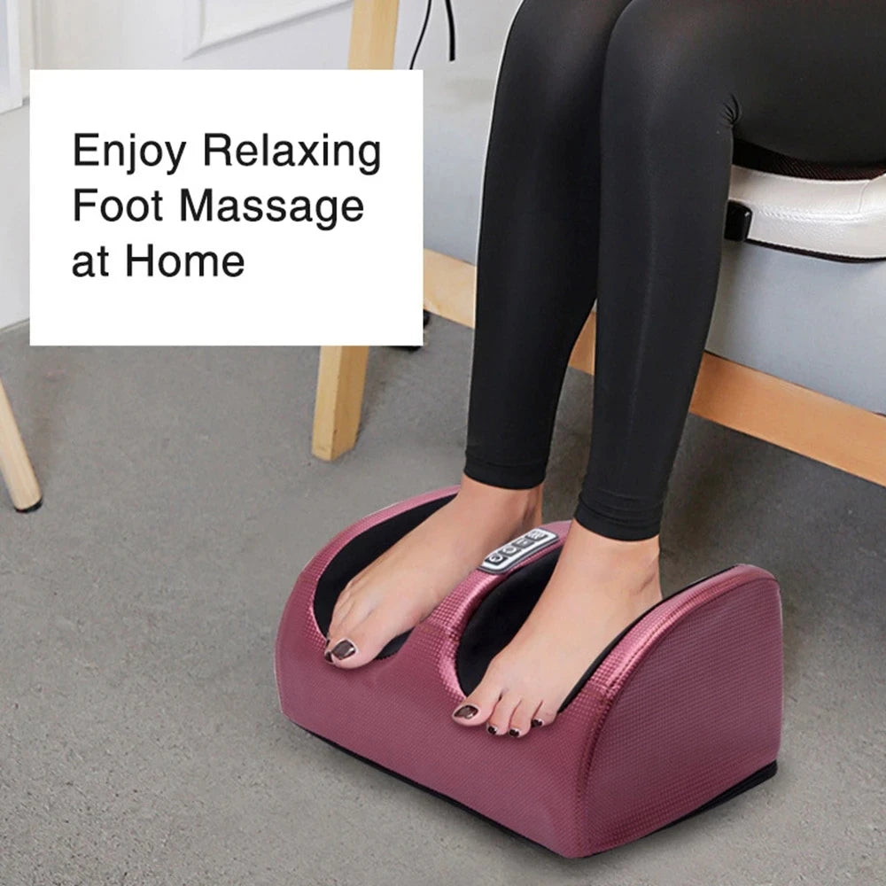 Masajeador de Pies Eléctrico Shiatsu con Calor, Alivio para Pantorrillas