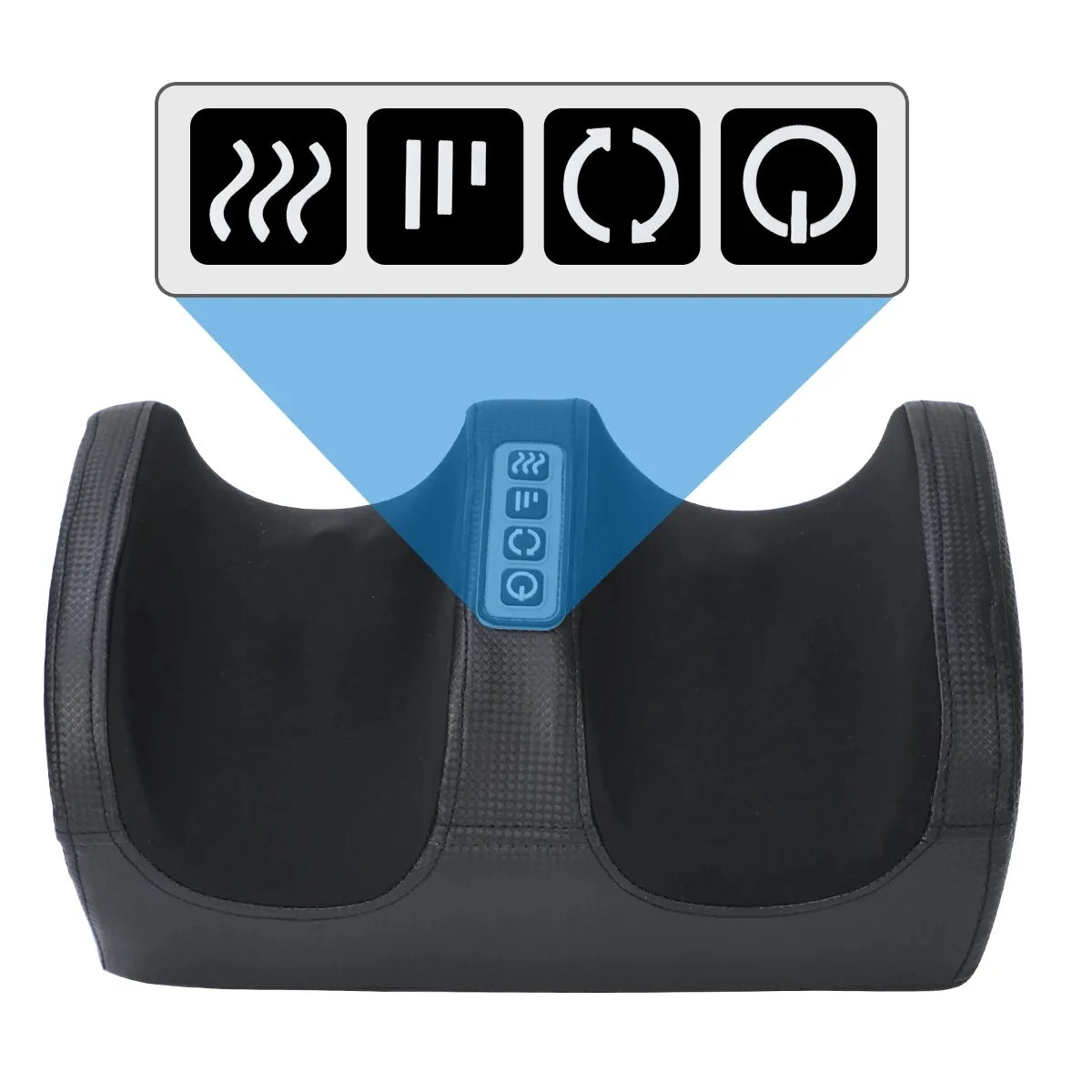 Masajeador de Pies Eléctrico Shiatsu con Calor, Alivio para Pantorrillas
