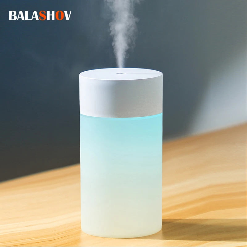 Mini Humidificador Ultrasónico 260ml con Luz LED