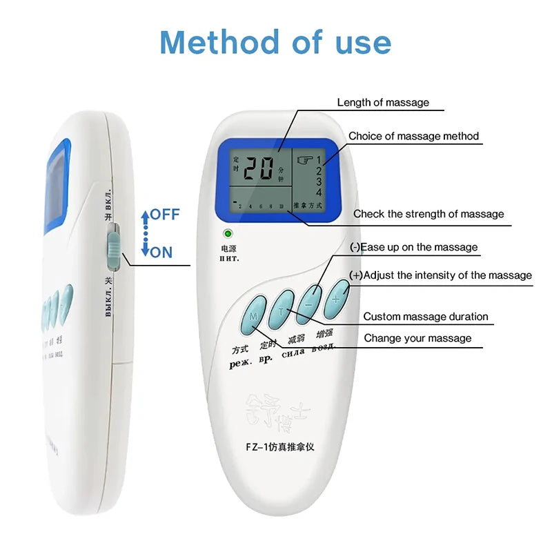 Masajeador de Electroestimulación "Comfort Doctor", Alivio Muscular