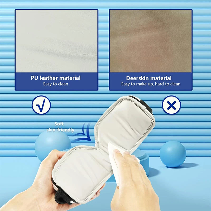 Masajeador de Ojos con Vibración y Calor, Baja Frecuencia, para Mujer