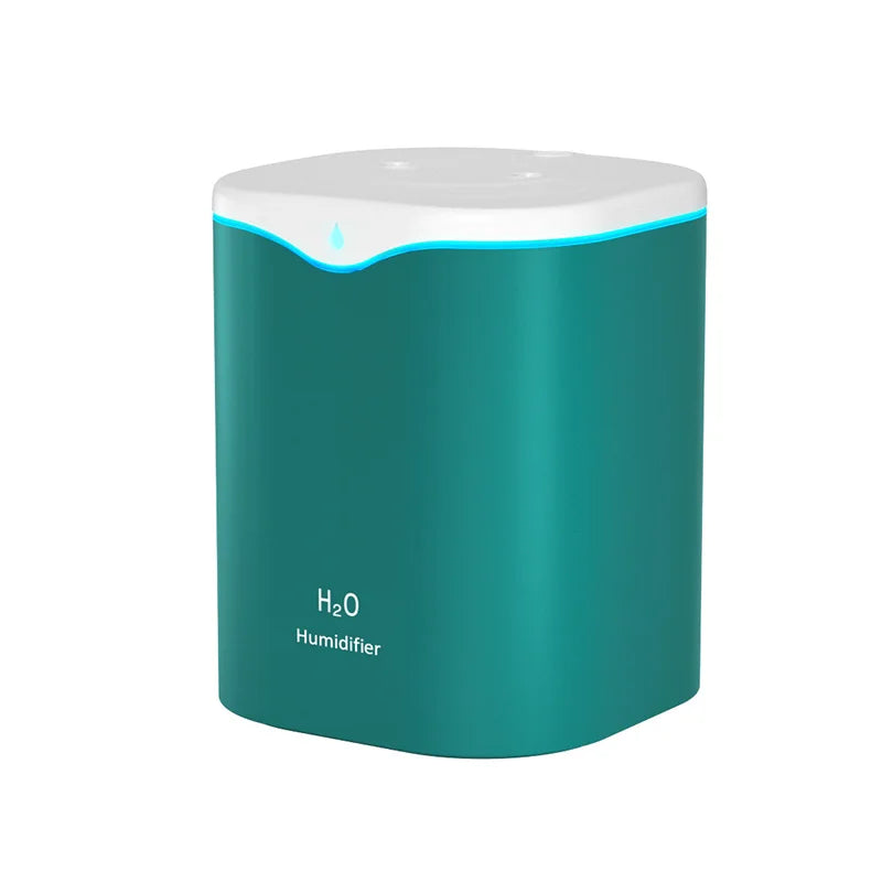 Humidificador USB 2000ml de Gran Capacidad con Doble Boquilla