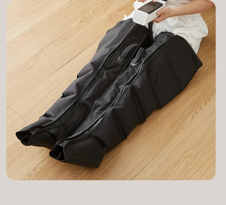 Jinkairui Electric Air Pressure Leg Massager Kneading Squeeze Deep Relaxation Calf Foot with Remote Control