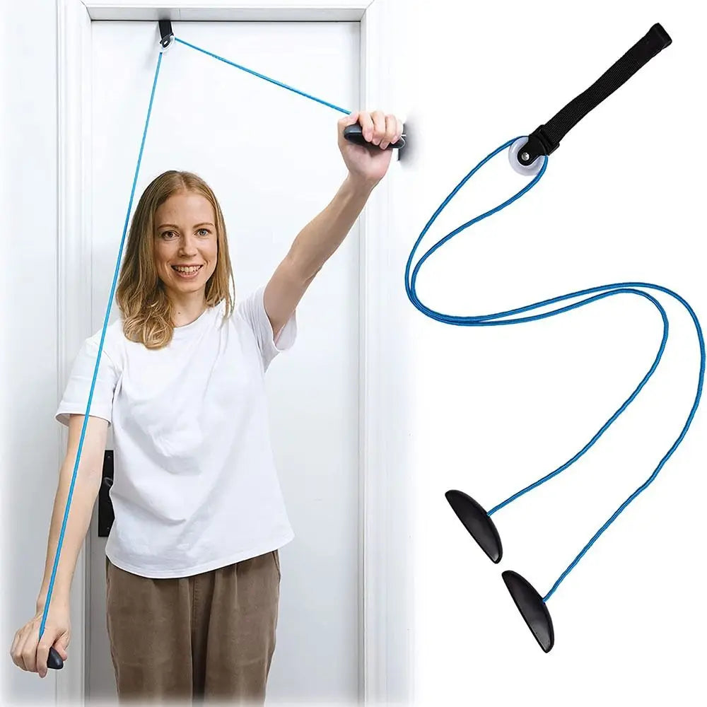 Polea de Fisioterapia para Puerta, Ejercicios para Aliviar el Dolor de Hombro