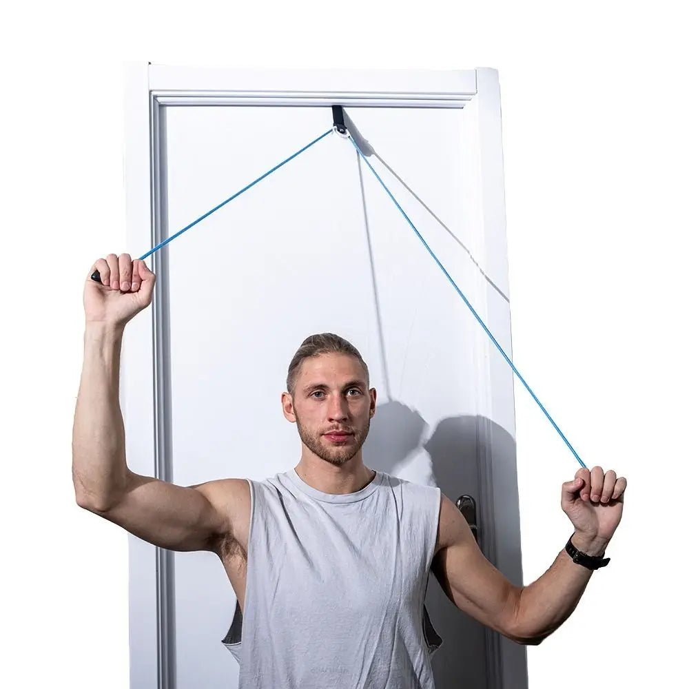 Polea de Fisioterapia para Puerta, Ejercicios para Aliviar el Dolor de Hombro