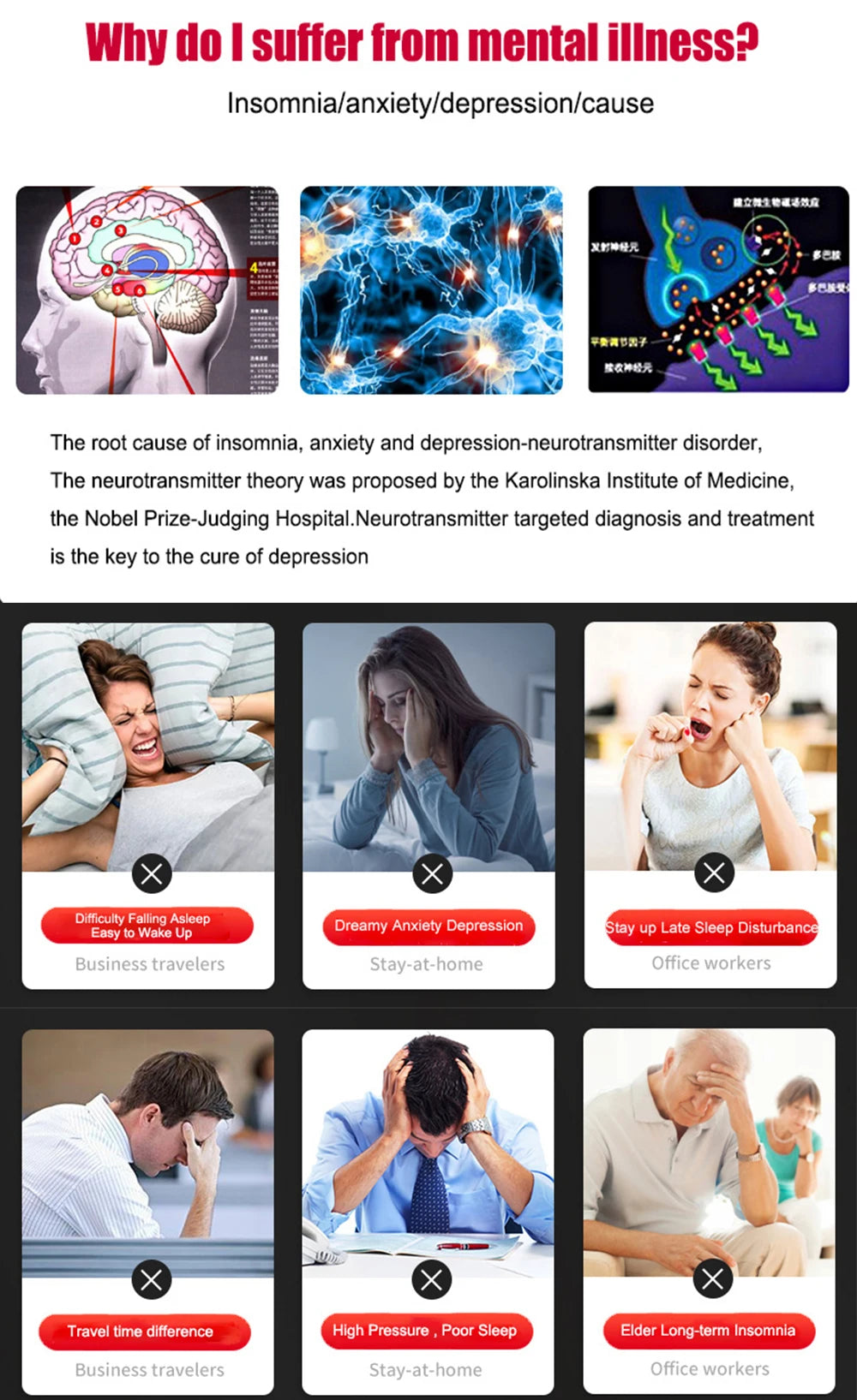 Dispositivo para Dormir con Electroestimulación
