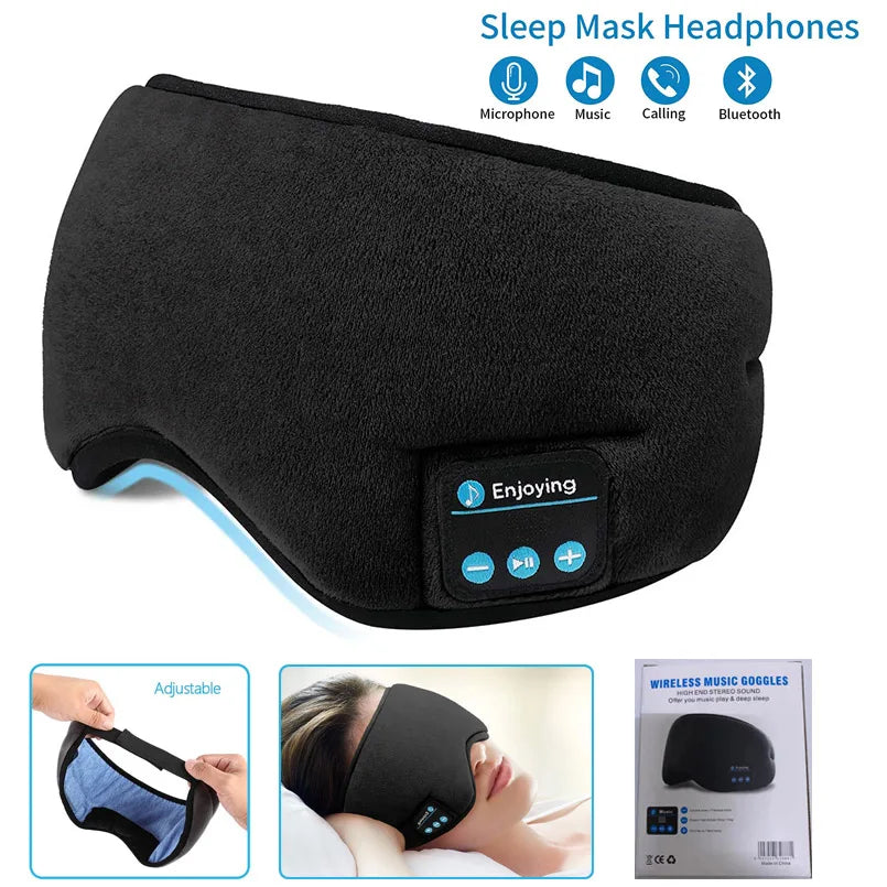 Antifaz 3D Bluetooth para Dormir