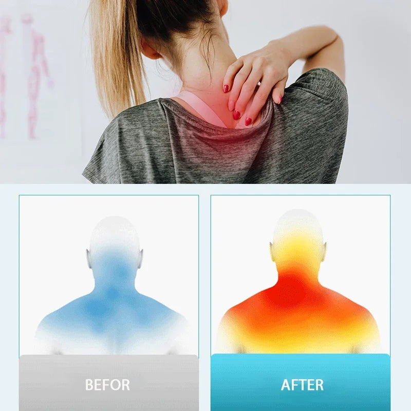 Masajeador de Cuello y Hombros Multifuncional con Calor y Amasado