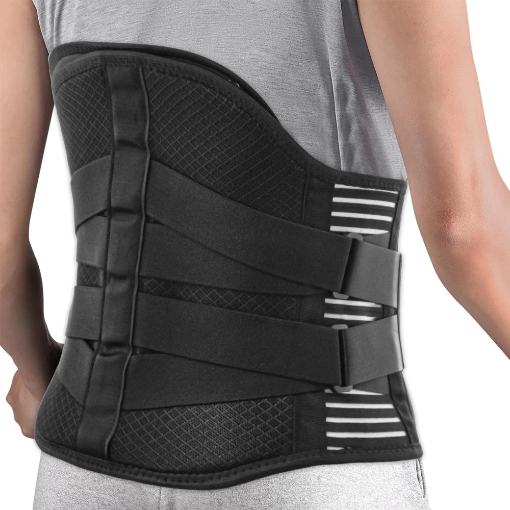 Faja Lumbar de Soporte para Dolor de Espalda Baja, Mejora la Postura