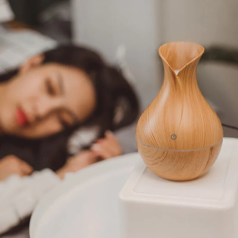 Mini Humidificador USB 200ml con Luz de Colores