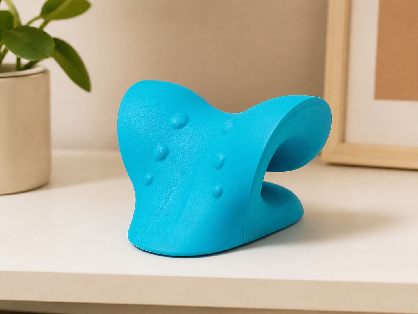 Almohada Cervical de Espuma con Masaje